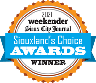 2021 Weekender Sioux City Journal Siouxland's Choice Awards Winner