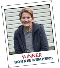 Winner Bonnie Kempers