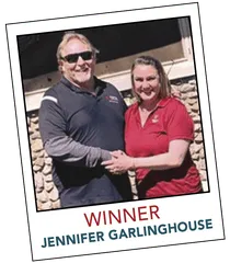 Winner Jennifer Garlinghouse