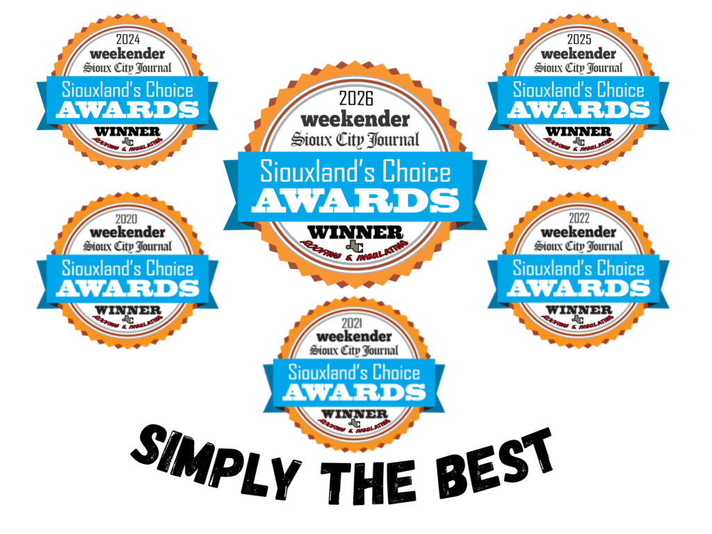 Siouxland's Choice Awards Best Roofer - JC Roofing